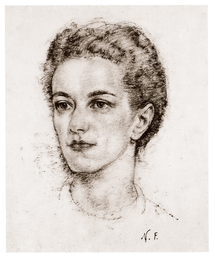  Nicolai Ivanovich Fechin —— 艾雅肖像（画家的女儿） (3)